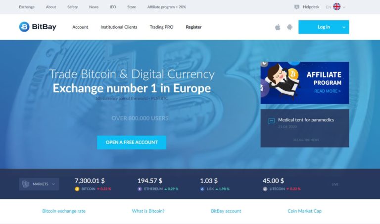bitcoin exchange - BitBay