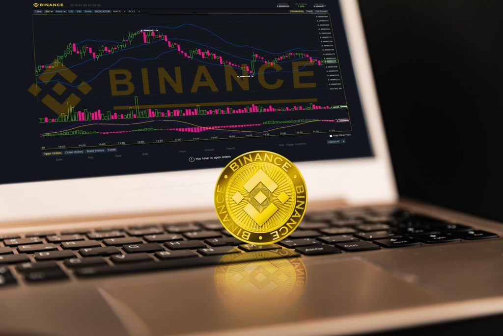 selling coins on binance